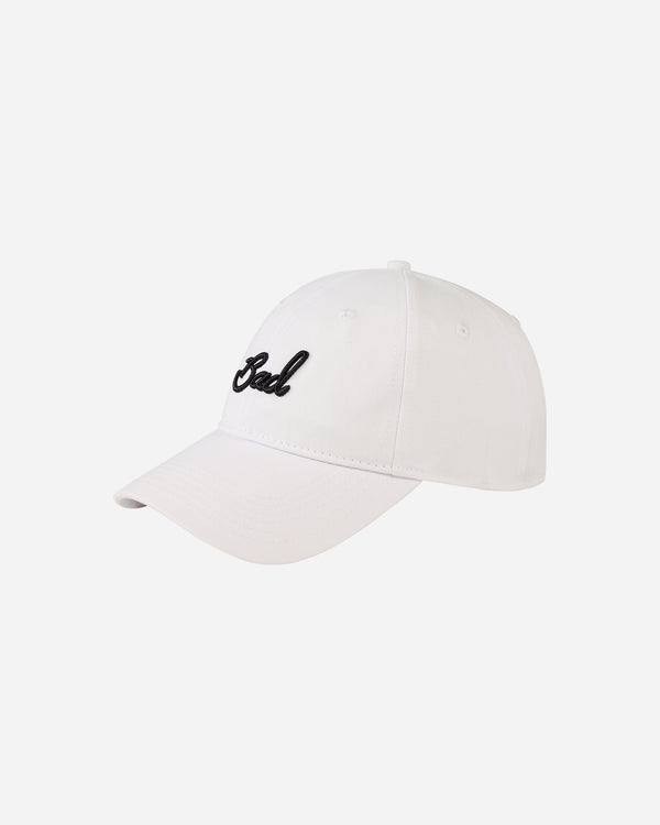 Bad Birdie Bad Dad Hat - White