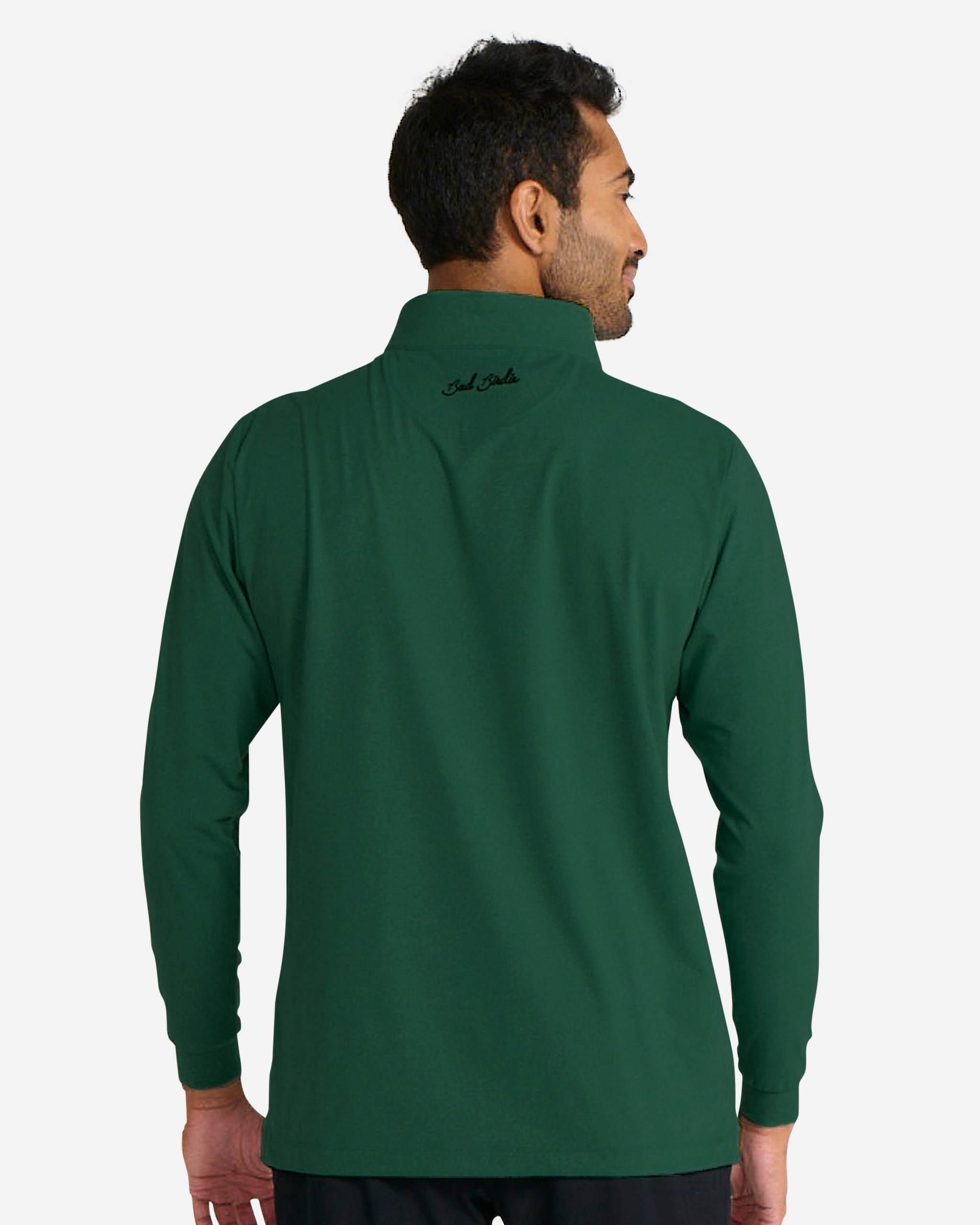 Evergreen Heather Quarterzip - Bad Birdie
