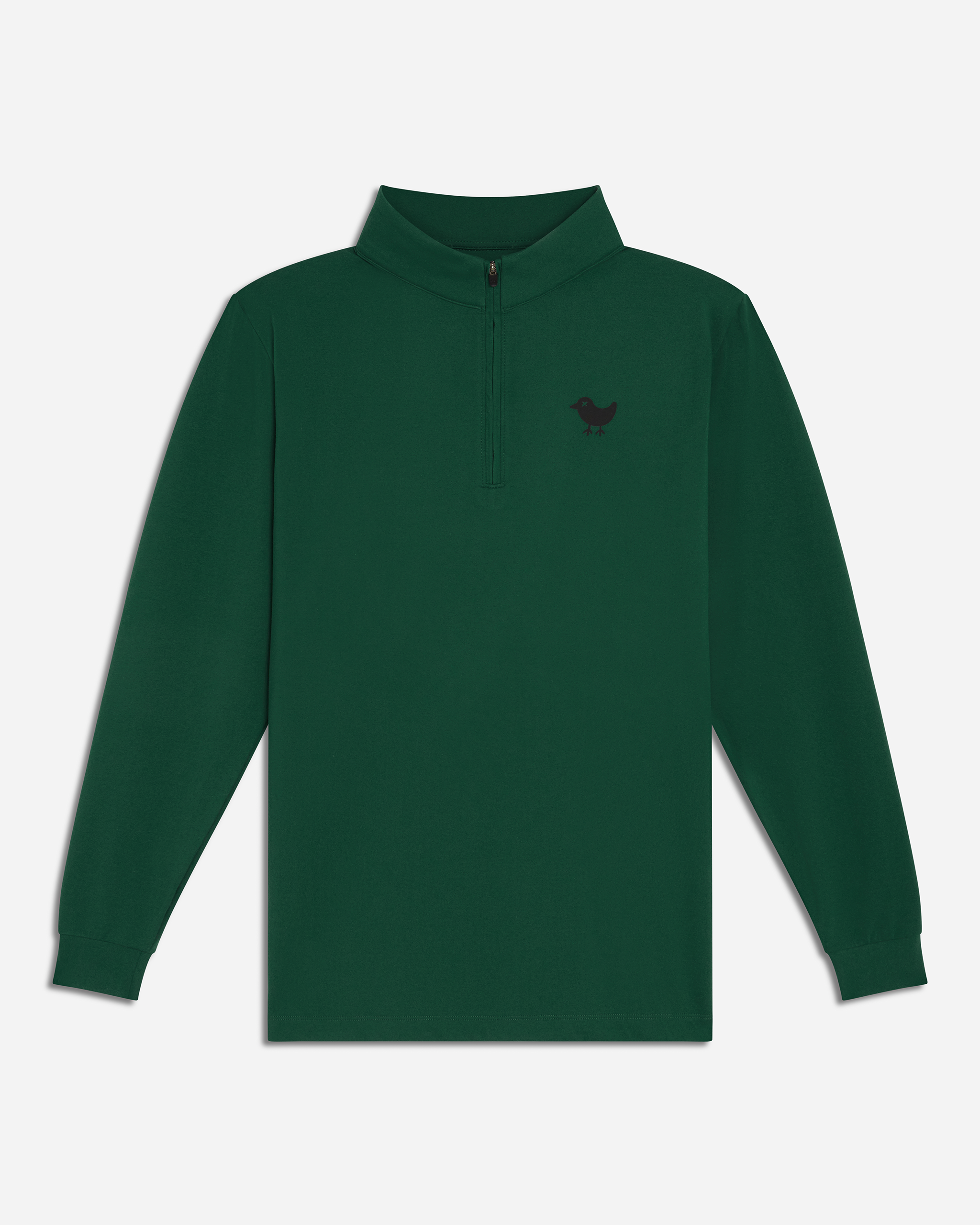 Evergreen Heather Quarterzip - Bad Birdie