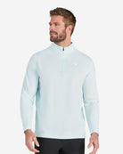 Minty Fresh Quarterzip-Men's Quarterzip-Bad Birdie