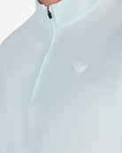 Minty Fresh Quarterzip-Men's Quarterzip-Bad Birdie