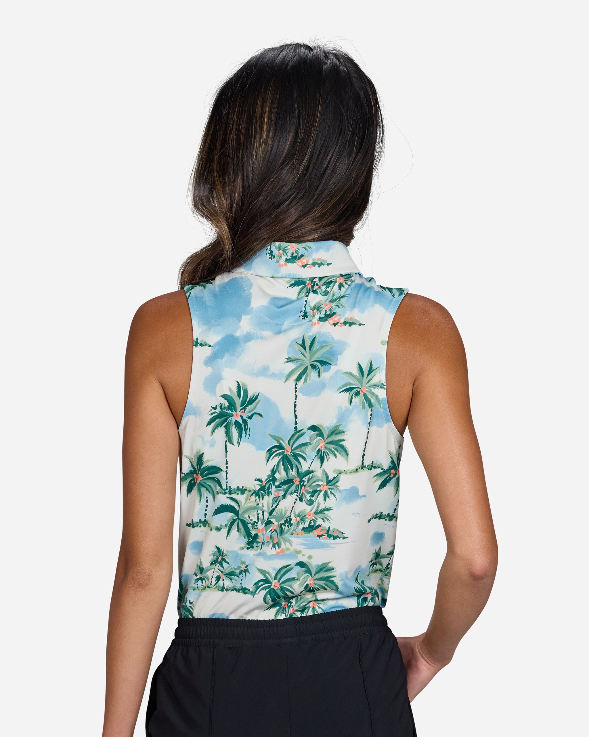 Postcard Vacation-Women's Polo-Bad Birdie