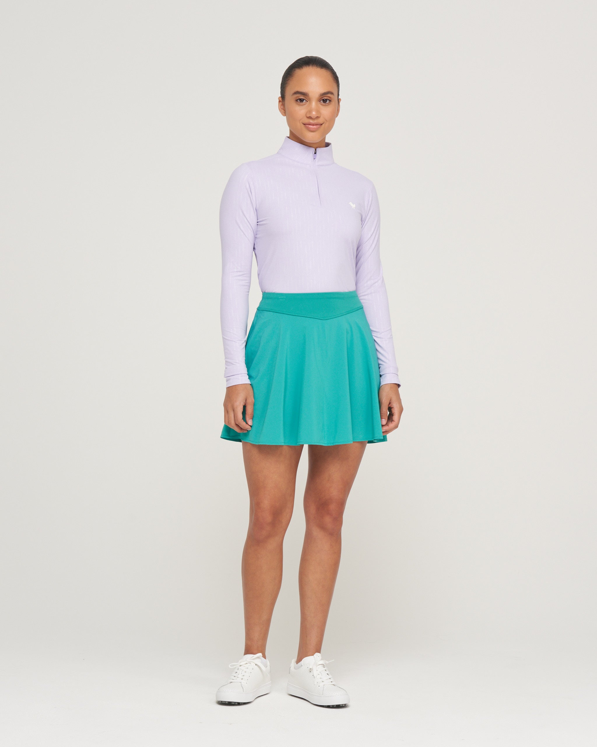 Quarterzip - Cattail Lavender - Bad Birdie