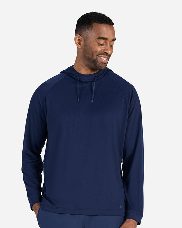 Tempo Cooling Sun Hoodie - Navy