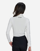 White Onyx Quarterzip-Women's Quarterzip-Bad Birdie