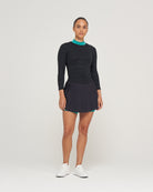 Women's Double Down Skirt - Black Beauty